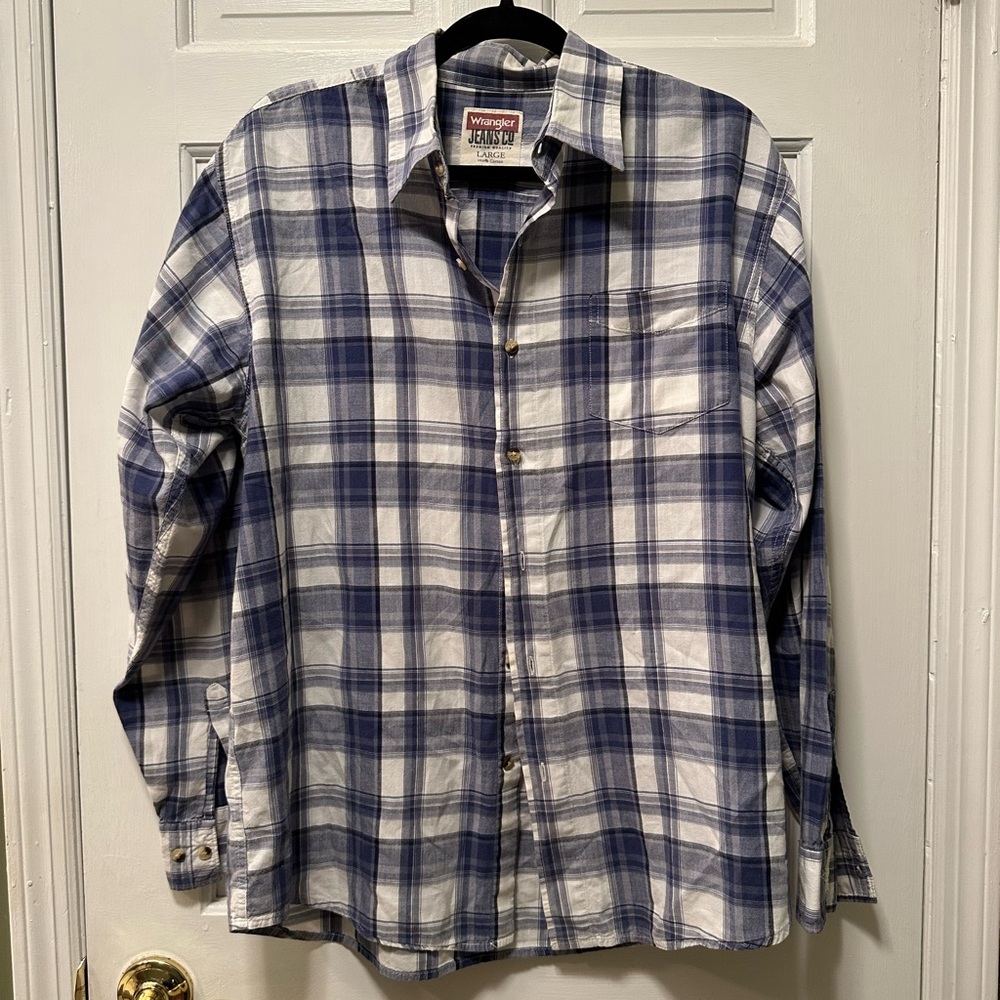 Wrangler‎ Plaid Button Down
